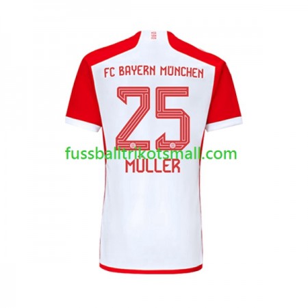 Fußballtrikots Bayern München Thomas Muller 25 2023-2024 Kurzarm Heimtrikotsatz kaufen